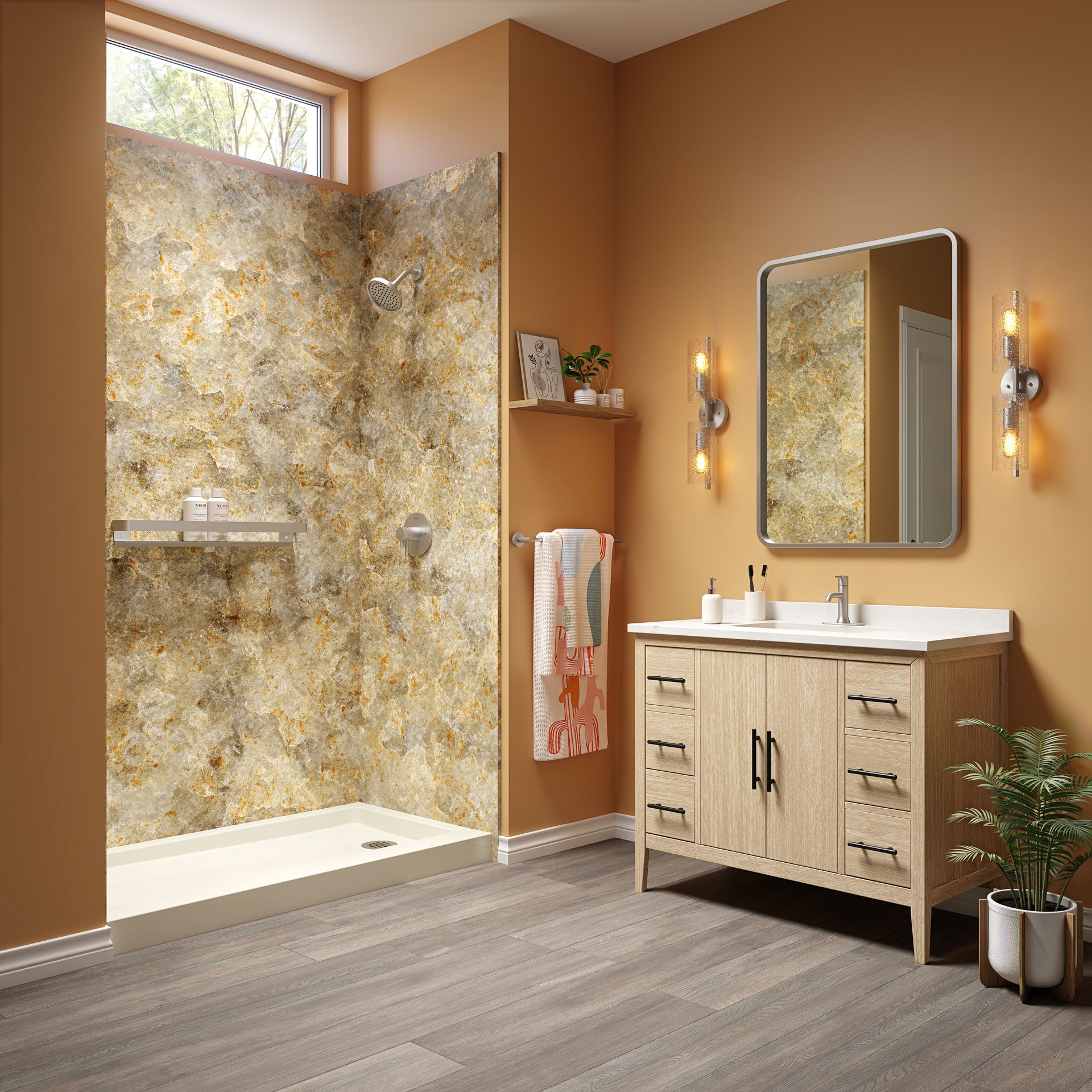 One-day bathroom remodel Houston